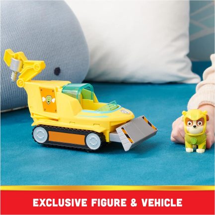 Παιχνιδολαμπάδα Spin Master Paw Patrol: Aqua Pups - Rubble's Hammerhead Vehicle (20139010) - Image 4