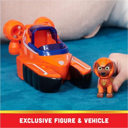Παιχνιδολαμπάδα Spin Master Paw Patrol: Aqua Pups - Zuma's Lobster Vehicle (20139012) - Image 3