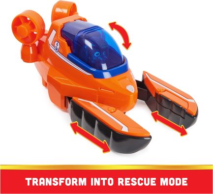 Παιχνιδολαμπάδα Spin Master Paw Patrol: Aqua Pups - Zuma's Lobster Vehicle (20139012) - Image 4