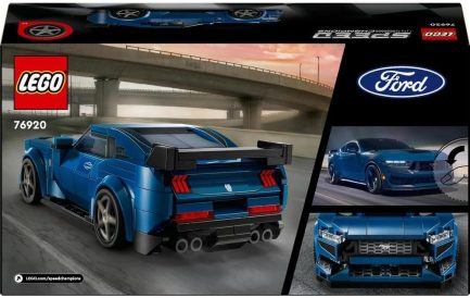 LEGO Speed Champions Ford Mustang Dark Horse Sports Car (76920) - Image 6