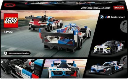 LEGO Speed Champions BWM M4 GT3 & BMW M Hybrid V8 Race Cars (76922) - Image 6
