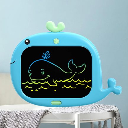 WOBBLO LCD Drawing Tablet Ζωγραφικής 10 Inch Πίνακας Γράψε - Σβήσε ,Σχέδιο Φάλαινα Μπλε (43211700) - Image 9