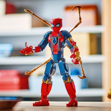 LEGO Super Heroes Marvel Spider-Man No Way Home Iron Spider-Man Construction Figure (76298) - Image 2