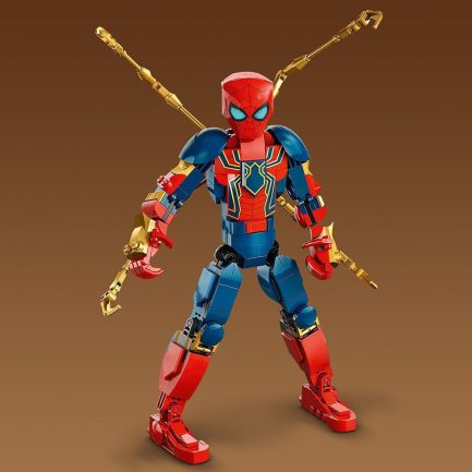 LEGO Super Heroes Marvel Spider-Man No Way Home Iron Spider-Man Construction Figure (76298) - Image 3