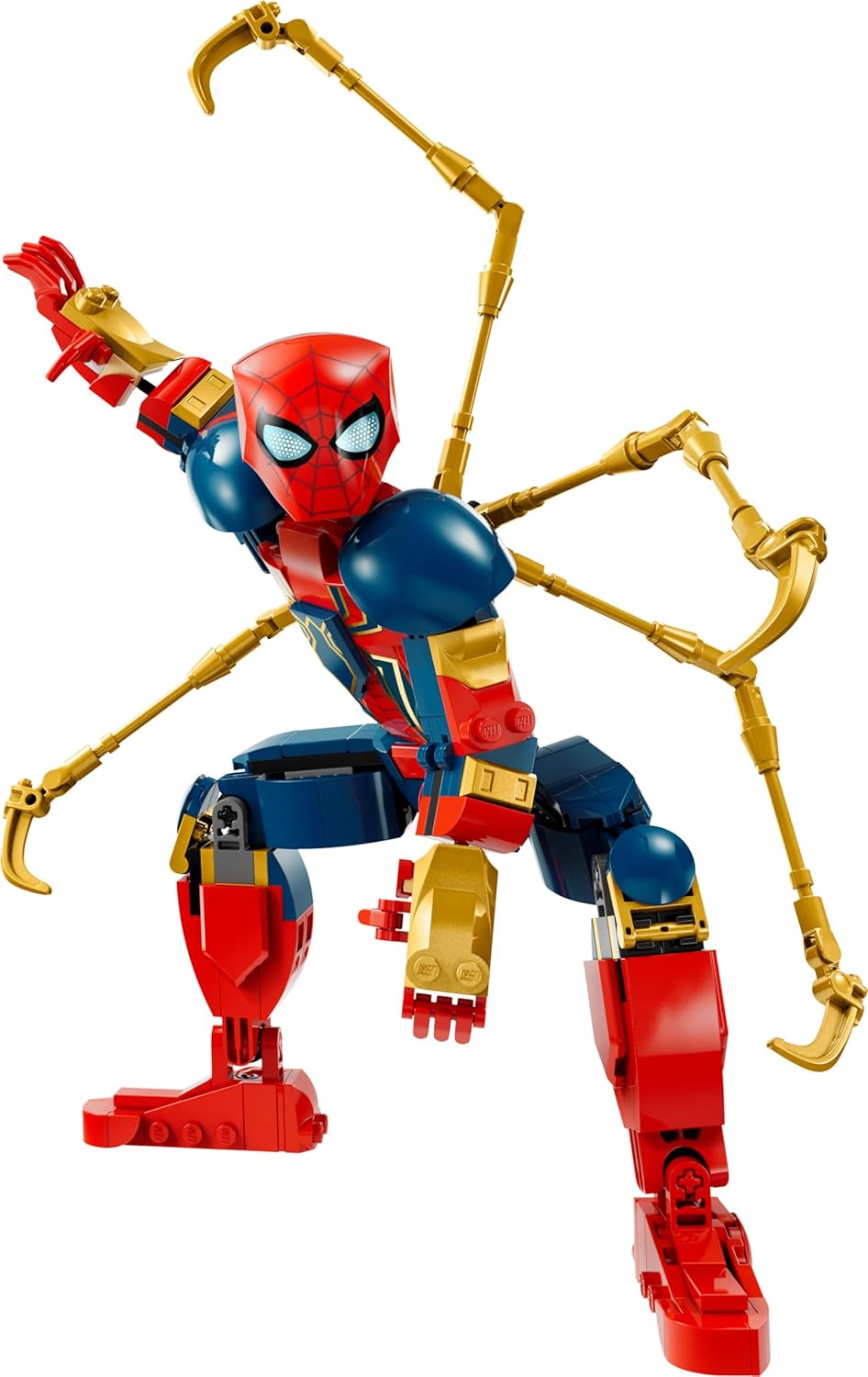 LEGO Super Heroes Marvel Spider-Man No Way Home Iron Spider-Man Construction Figure (76298) - Image 3
