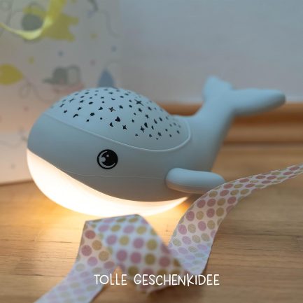 MegaLight Παιδικός Προτζέκτορας Willy Whale με Εναλλαγές Χρωματισμών (187405.ML.00.01) - Image 7
