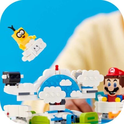 LEGO® Super Mario Πίστα Επέκτασης Εναέριος Κόσμος του Lakitu (71389) - Image 4