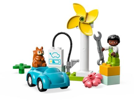Lego Duplo Wind Turbine & Electric Car για 2+ ετών (10985) - Image 7