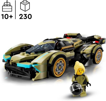 LEGO Speed Champions Lamborghini Lambo V12 Vision GT Super Car (76923) - Image 2