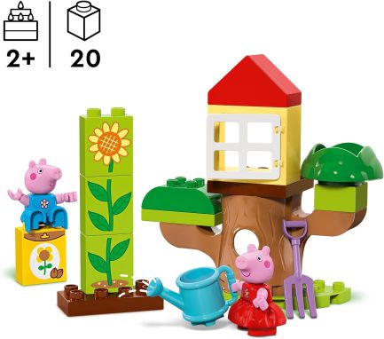LEGO DUPLO Peppa Pig Garden with Tree House (10431) - Image 2