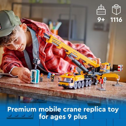 LEGO City Yellow Mobile Construction Crane (60409) - Image 2