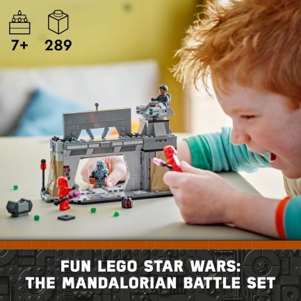 LEGO Star Wars: The Mandalorian Paz Vizsla and Moff Gideon Battle (75386) - Image 2