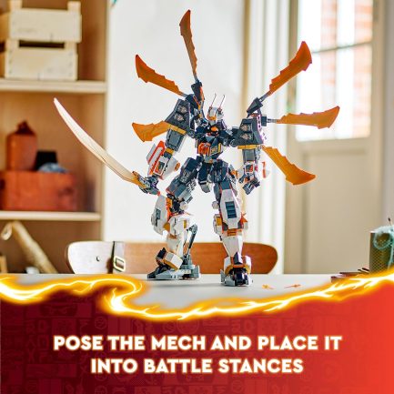 LEGO® NINJAGO®: Εξωστολή Δράκου Τιτάνα του Κόουλ (71821) - Image 3