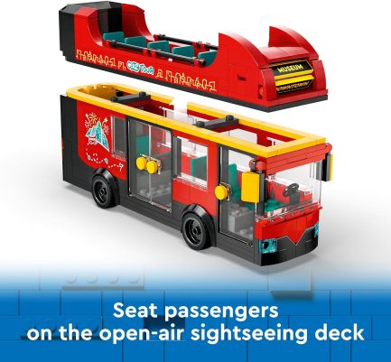 LEGO City Red Double-Decker Sightseeing Bus (60407) - Image 3