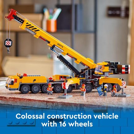 LEGO City Yellow Mobile Construction Crane (60409) - Image 3