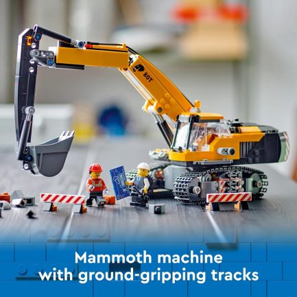LEGO City Yellow Construction Excavator (60420) - Image 3