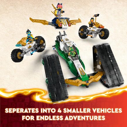 LEGO NINJAGO Ninja Team Combo Vehicle 4-in-1 (71820) - Image 3