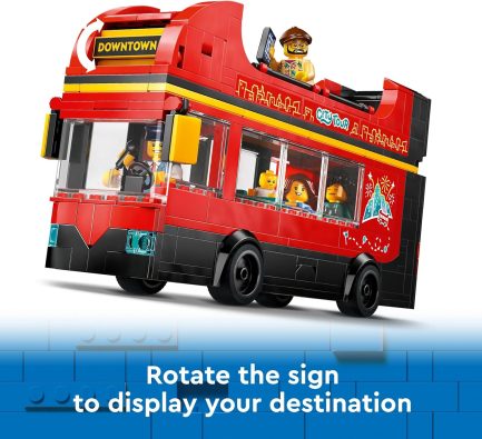 LEGO City Red Double-Decker Sightseeing Bus (60407) - Image 4