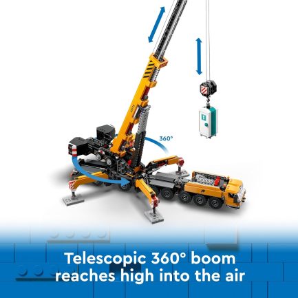 LEGO City Yellow Mobile Construction Crane (60409) - Image 4