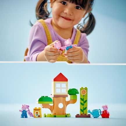 LEGO DUPLO Peppa Pig Garden with Tree House (10431) - Image 5