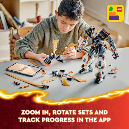 LEGO® NINJAGO®: Εξωστολή Δράκου Τιτάνα του Κόουλ (71821) - Image 6