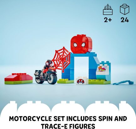 LEGO DUPLO Marvel Spin’s Motorcycle Adventure (10424) - Image 5