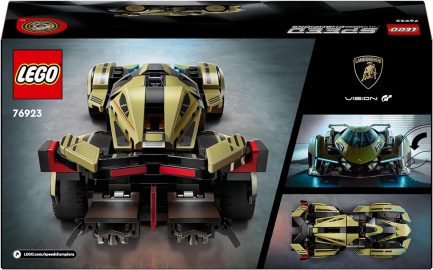LEGO Speed Champions Lamborghini Lambo V12 Vision GT Super Car (76923) - Image 7