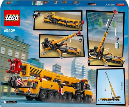 LEGO City Yellow Mobile Construction Crane (60409) - Image 7