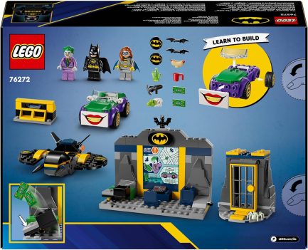 LEGO DC Batman The Batcave with Batman, Batgirl & The Joker, Fun Super-Hero Adventure (76272) - Image 7