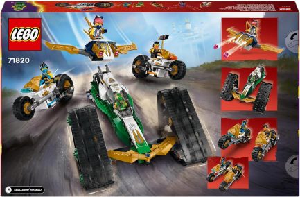 LEGO NINJAGO Ninja Team Combo Vehicle 4-in-1 (71820) - Image 7