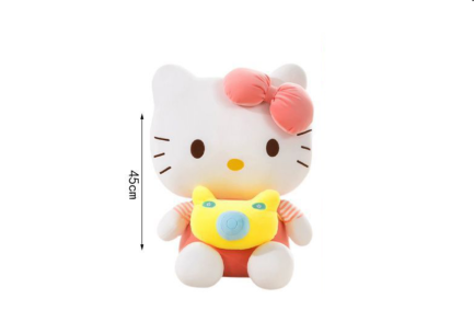 Λούτρινο Hello Kitty Plush Toy 45cm (SDS-24106) - Image 2