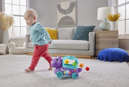 Mattel Fisher Price Little Dino Εκπαιδευτικό Συρόμενο Δεινοσαυράκι με Ήχους για 12+ Μηνών HNR55 - Image 5