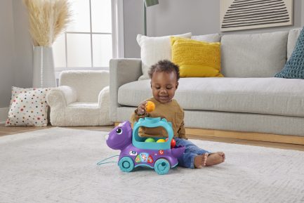 Mattel Fisher Price Little Dino Εκπαιδευτικό Συρόμενο Δεινοσαυράκι με Ήχους για 12+ Μηνών HNR55 - Image 8