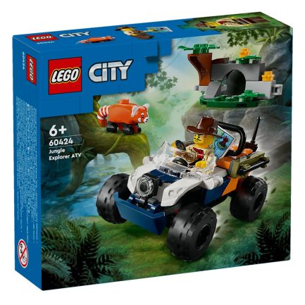 Lego City Jungle Explorer ATV Red Panda Mission για 6+ Ετών 62τμχ (60424) - Image 4