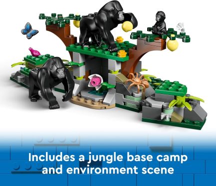 Lego City Jungle Explorer Helicopter at Base Camp (60437) - Image 6