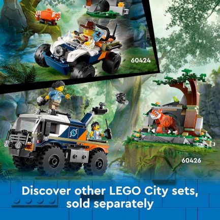 Lego City Jungle Explorer Helicopter at Base Camp (60437) - Image 8