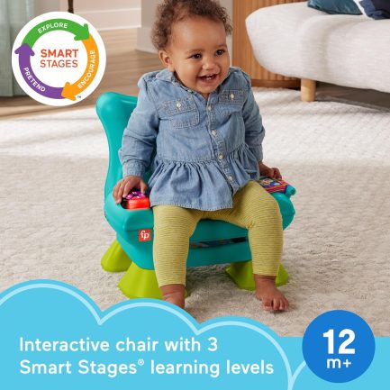 Fisher-Price: Laugh & Learn - Smart Stages Εκπαιδευτική Καρεκλίτσα (HYR89) - Image 3