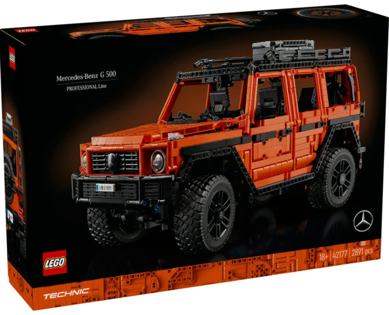 Lego Technic Mercedes-Benz G 500 Professional Line για 18+ Ετών 2891τμχ (42177) - Image 2