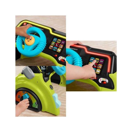 Παιχνιδολαμπάδα Fisher-Price Laugh & Learn - Εκπαιδευτικό Αυτοκίνητο (HYR91) - Image 3