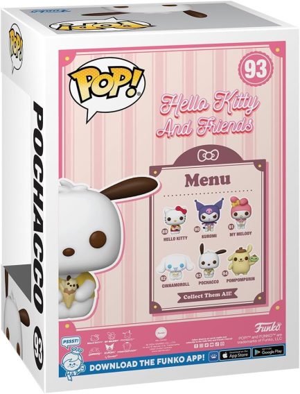 Funko Pop! Sanrio: Hello Kitty and Friends - Pochacco #93 Vinyl Figure (80317) - Image 3