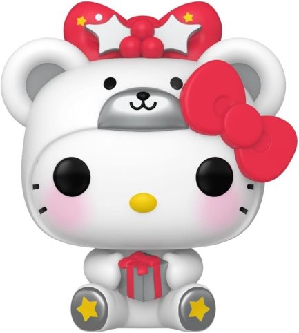 Funko Pop! Hello Kitty - Hello Kitty (Polar Bear) (Metallic) #69 Vinyl Figure - Image 3