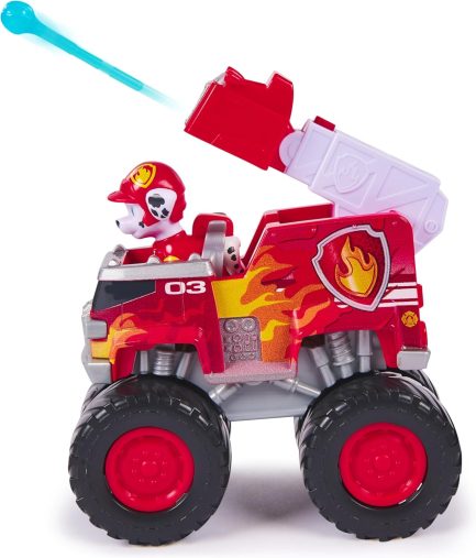 Παιχνιδολαμπάδα Spin Master Paw Patrol: Rescue Wheels - Marshall Fire Truck (20145827) - Image 3
