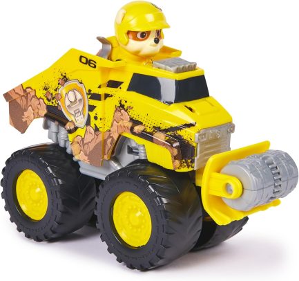 Παιχνιδολαμπάδα Spin Master Paw Patrol: Rescue Wheels - Rubble Bulldozer (20145822) - Image 4