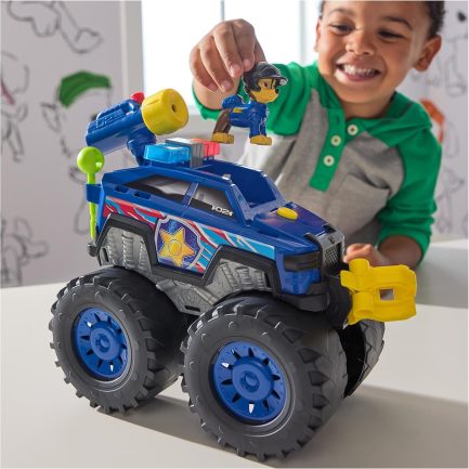 Παιχνιδολαμπάδα Spin Master Paw Patrol: Rescue Wheels - Power Haulin' Rescue Cruiser (6070096) - Image 8