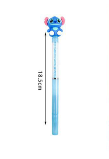 Στυλό Gel 0.7mm με Μαύρο Mελάνι Lilo & Stitch (E-8158) (2-σχέδια μπλε/ροζ) - Image 2