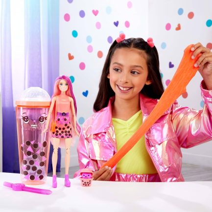 Mattel Barbie: Pop Reveal - Bubble Tea Series Mango Mochi Doll (HTJ22) - Image 2