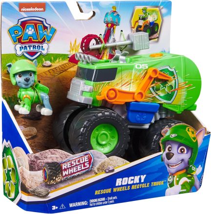 Spin Master Paw Patrol: Rescue Wheels - Rocky Recycle Truck (20145823) - Image 2