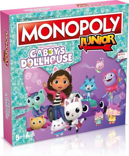 Winning Moves: Monopoly - Junior Gabby's Dollhouse Επιτραπέζιο (Ελληνική Γλώσσα) WM04157 - Image 2