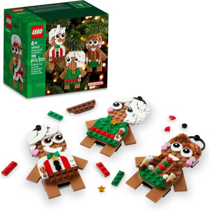 Lego Gingerbread Ornaments - Christmas (40642) - Image 2