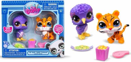 Basic Fun Littlest Pet Shop Collector Set 2 Φιγούρες Με Αξεσουάρ 22 & 26 (00528) - Image 2